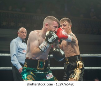 11 October, 2019 - Ulster Hall, Belfast, UK -  MTK Fight Night - Paddy Barnes Vs Jay Harris For The IBF Inter-Continental Flyweight Title.