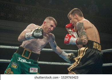 11 October, 2019 - Ulster Hall, Belfast, UK -  MTK Fight Night - Paddy Barnes Vs Jay Harris For The IBF Inter-Continental Flyweight Title.