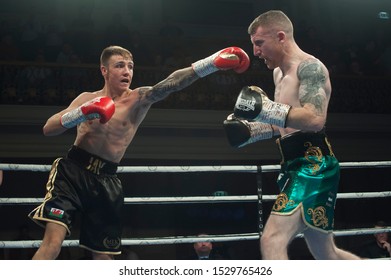 11 October, 2019 - Ulster Hall, Belfast, UK -  MTK Fight Night - Paddy Barnes Vs Jay Harris For The IBF Inter-Continental Flyweight Title.