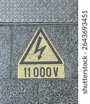 11000 v sign on the ground