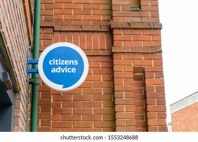 11/06/2019 Winchester, Hampshire, UK The Sign Of A Citizens Advice Centre