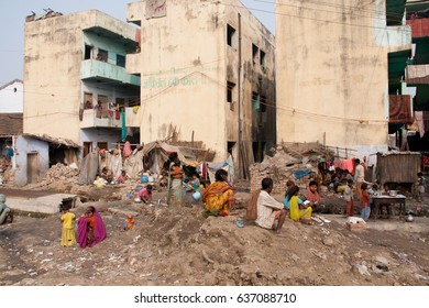 11.12.07 India. Patna. Slums of India