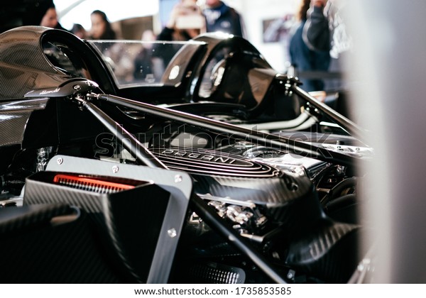 11/4/19 - New\
York,NY - Pagani Takes Over Grand Central Terminal With Five Zondas\
And A Huayra. Pagani, The Story of a Dream,” highlights the history\
of company founder Horacio\
Pagani.