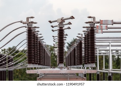 115 KV Dis Connecting Switch In Sub Station.Use For Switching In Switch Yard.