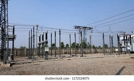 115kv Air Insulated Substation Switchyard Stock Photo 1172524075 ...