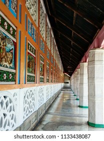 11th July 2018, Barpeta, Assam, India. The Side View Of Barpeta Satra Namghar. Satra Is A Religious Holy Place Of Assamese People.