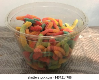 1.2 Kg Sour Gummy Worms Candy