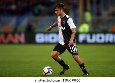 12.05.2019. Stadio Olimpico, Rome, Italy. Serie A  League. PAULO DYBALA in action during the match AS ROMA VS FC JUVENTUS  at Stadio Olimpico in Rome.