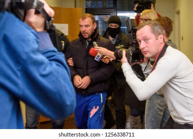 12.12.2018. Rīga, Latvija. The Riga Vidzeme District Court arrested businessman Maris Martinsons, detained by the Corruption Prevention Bureau (KNAB).