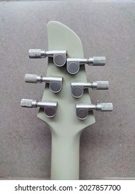 
123RF
Grey Electric Guitar Headstock, Close Up, Focus On Headstock Stock Photo, Special size and form from back of guitar headstock