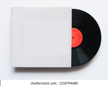 12-inch LP Vinyl Record With Blank Cover