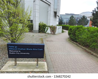 12th April 2019, Dublin, Ireland. Dublin City University (DCU) Campus.