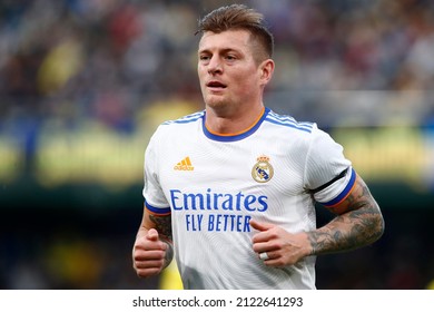 12th February 2022; Estadio La Ceramica, Vila Real, Spain; La Liga Football, Villarreal CF Versus Real Madrid; Toni Kroos Of Real Madrid