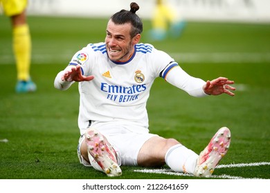 12th February 2022; Estadio La Ceramica, Vila Real, Spain; La Liga Football, Villarreal CF Versus Real Madrid; Gareth Bale Of Real Madrid