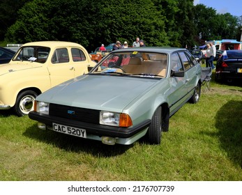 12th June 2022- A Stylish Austin Ambassador 1.7 HL, Five Door Family Hatchback Car, At A Classic Car Show Near Haverfordwest, Pembrokeshire, Wales, UK.