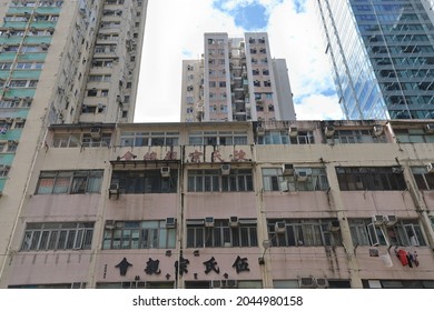 13 Aug 2021 Residential Area At Sai Ying Pun, Hk