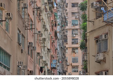 13 Aug 2021 Residential Area At Sai Ying Pun, Hk