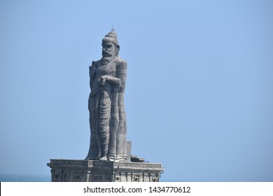 133 Feet Thiruvalluvar Statue Kanyakumari Tamilnadu Stock Photo 