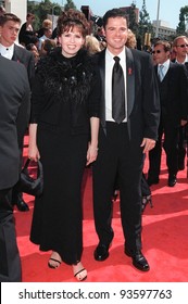 13SEP98:  DONNY & MARIE OSMOND At The Emmy Awards In Los Angeles.