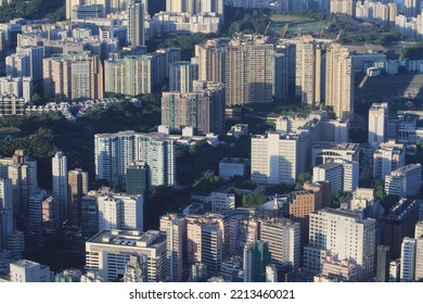 14 Aug 2011 The Buildings In Kowloon Peninsula, Hong Kong