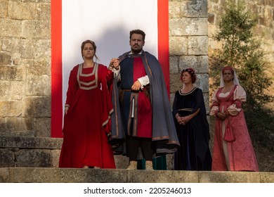 14 August 2022, Outdoor Theater Performance During The Medieval Event 