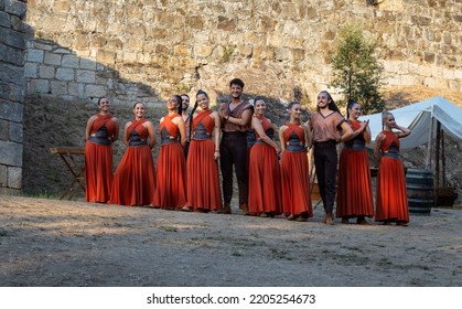 14 August 2022, Outdoor Theater Performance During The Medieval Event 