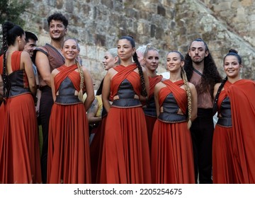 14 August 2022, Outdoor Theater Performance During The Medieval Event 