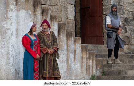 14 August 2022, Outdoor Theater Performance During The Medieval Event 