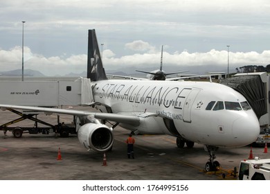 14 November 2016 Sydney International Airport, Australia: Air New Zealand A-320