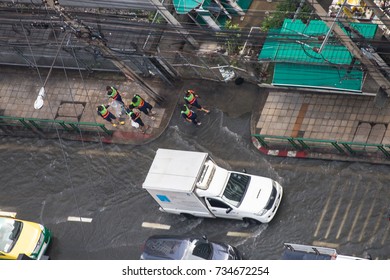 14 October 2017 Flood Due Heavy Stock Photo 734672254 | Shutterstock