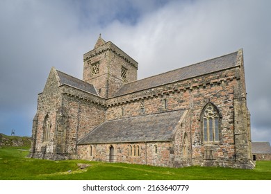 14.05.2022 Isle of Iona, Inner Hebrides, Scotland, Uk. Iona Abbey  just off the Isle of Mull on the West Coast of Scotland. It is one of the oldest Christian religious centres in Western Europe