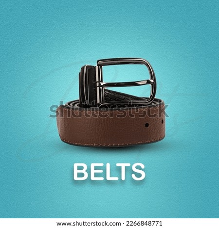 # 1407 Mans Belt Brown jpg