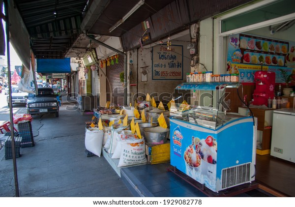 14.11.2011, Chiang Mai, Thailand.\
Street scene from the city of Chiangmai in northern\
Thailand