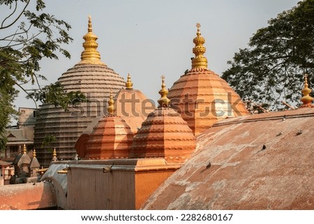 14th March, 2023, Guwahti, Assam, India: Kamakhya Temple: Sacred Hindu Shrine in Assam, India. Kamakhya Temple - Sacred Place of Worship in India.