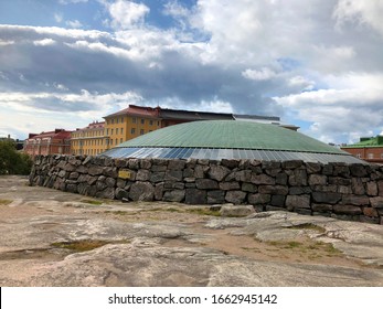 15 August 2019, Helsinki, Finland : Temppeliaukio Church Or Rock Church, A Finnish Lutheran Church