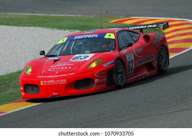 15 September 2006: #63 Ferrari F430 GTC Of Scuderia AF Corse Team Driven By Niarchos / Mullen During FIA GT Championship Round Of Mugello Circuit In Italy.