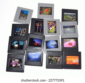 15 Slides in Mounts 35mm Various Images on transparencies - Powered by Shutterstock