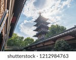 1500years old hanshan temple at suzhou city of china