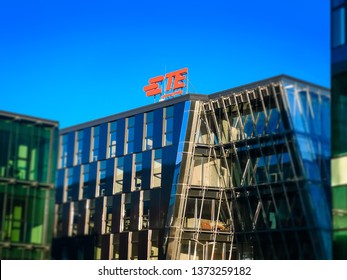 15/04/2019 Kraków, Małopolskie/Poland: TE Connectivity Office Building