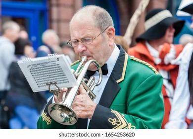 15.09.2015 Wigan, Manchester, UK
Brass Band Play At The Annual Wigan Diggers Festival To Celebrate The Life Of Gerrard Winstanley