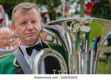 15.09.2015 Wigan, Manchester, UK
Brass Band Play At The Annual Wigan Diggers Festival To Celebrate The Life Of Gerrard Winstanley