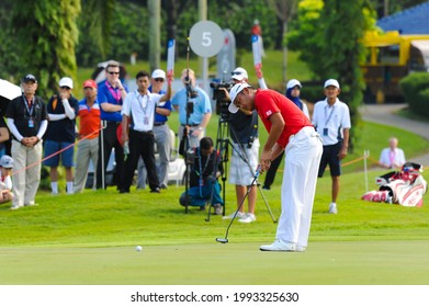 15-17 JANUARY 2016, Glenmarie Golf Country Club,Malaysia: Danny Chia Of Malaysia In Action During The EurAsia Cup 2016 At Glenmarie Golf  Country Club. 