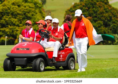 15-17 JANUARY 2016, Glenmarie Golf Country Club,Malaysia: Player In Action During The EurAsia Cup 2016 At Glenmarie Golf  Country Club. 