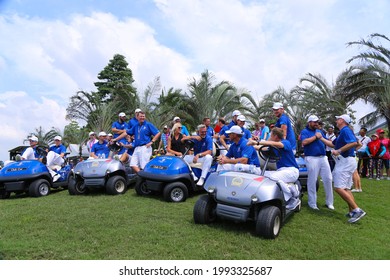 15-17 JANUARY 2016, Glenmarie Golf Country Club,Malaysia: Player In Action During The EurAsia Cup 2016 At Glenmarie Golf  Country Club. 