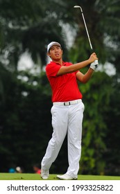 15-17 JANUARY 2016, Glenmarie Golf Country Club,Malaysia: Player In Action During The EurAsia Cup 2016 At Glenmarie Golf  Country Club. 