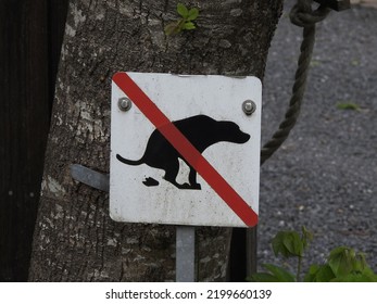 15th Of June 2020 - Scene From A Danish City With Close Up Of A Sign Showing 