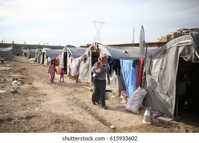 16 March 2015. Syrian Refugee Camp In Turkey.
