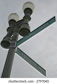 1600 Pennsylvania Avenue Sign