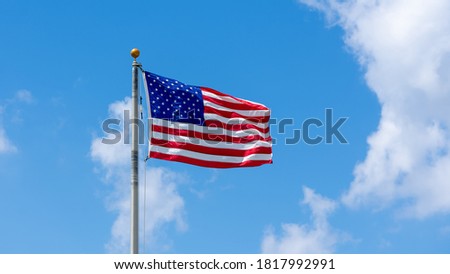 Similar – Foto Bild Amerikanische Flagge und Unabhängigkeitstag der Vereinigten Staaten