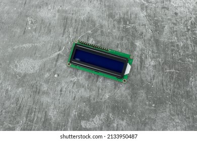 16x2 display electronic component for electronics projects